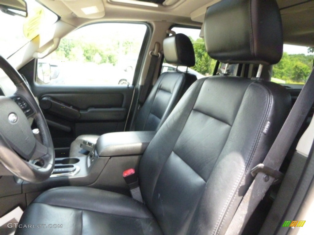 2007 Explorer Limited 4x4 - White Sand Tri-Coat / Black photo #13