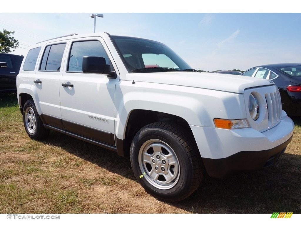 Bright White 2016 Jeep Patriot Sport Exterior Photo #113674978
