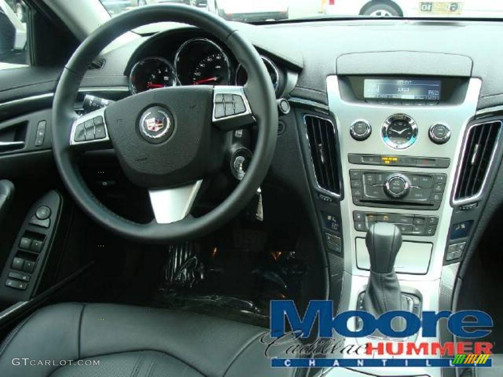 2009 CTS 4 AWD Sedan - Black Raven / Ebony photo #4