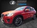 2016 Soul Red Metallic Mazda CX-5 Grand Touring  photo #4