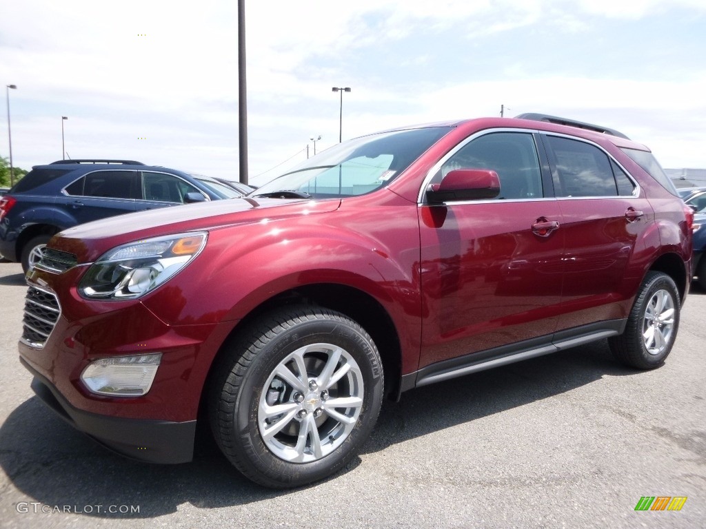 Siren Red Tintcoat 2017 Chevrolet Equinox LT AWD Exterior Photo #113681974
