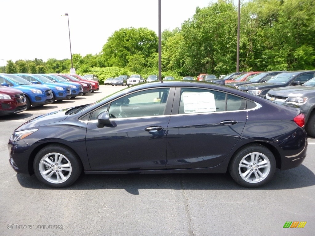 2016 Cruze LT Sedan - Blue Ray Metallic / Jet Black photo #8