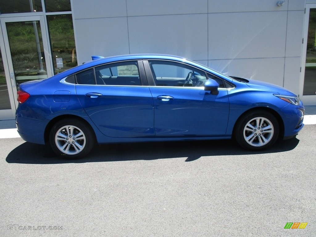 2016 Cruze LT Sedan - Kinetic Blue Metallic / Jet Black photo #2