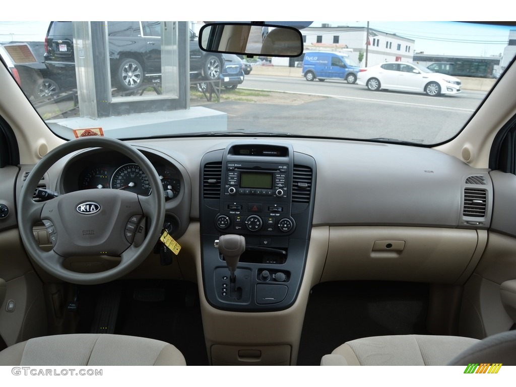 2011 Sedona LX - Midnight Black / Beige photo #12