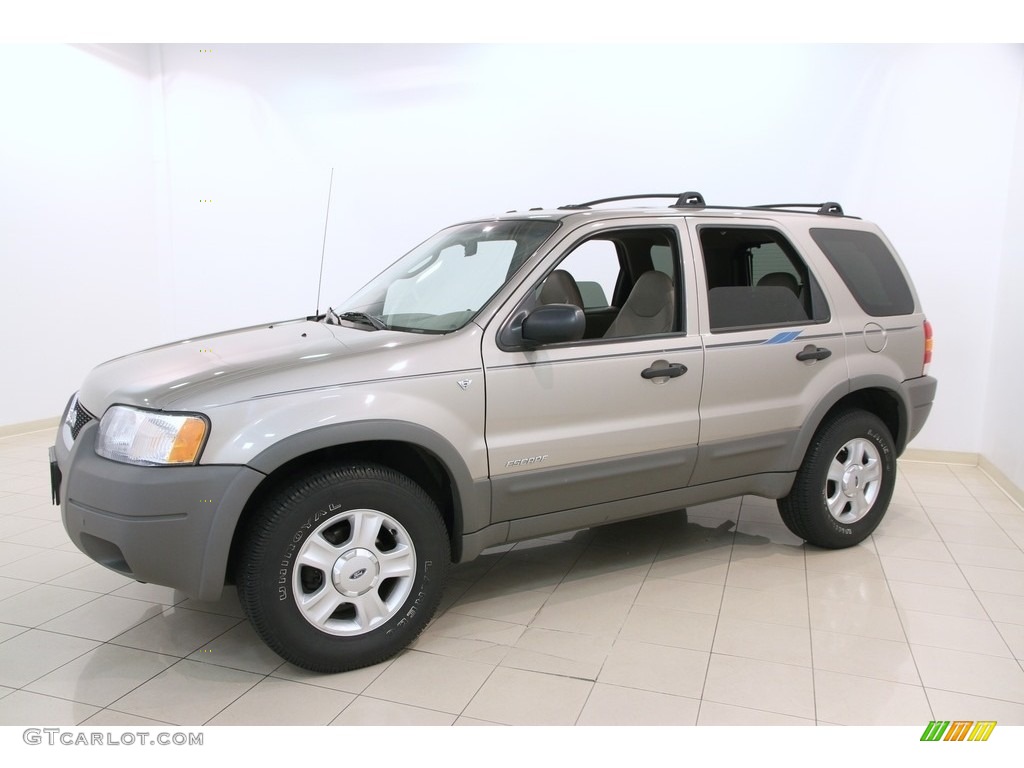 Light Parchment Gold Metallic 2001 Ford Escape XLT V6 4WD Exterior Photo #113684446