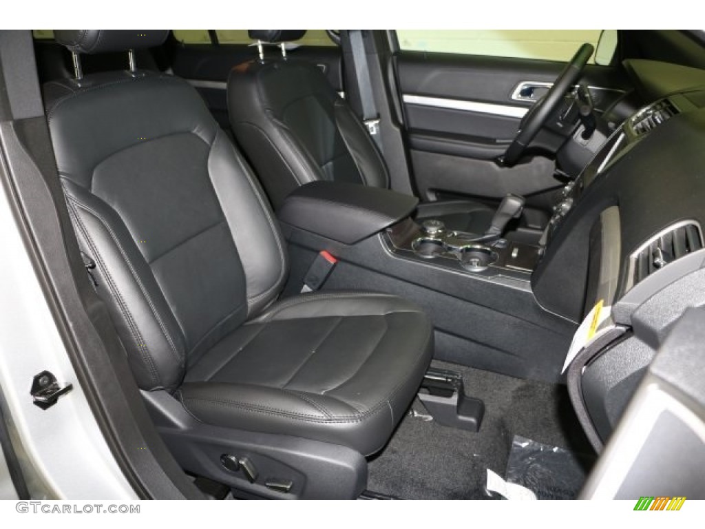 2016 Explorer XLT 4WD - Ingot Silver Metallic / Ebony Black photo #9