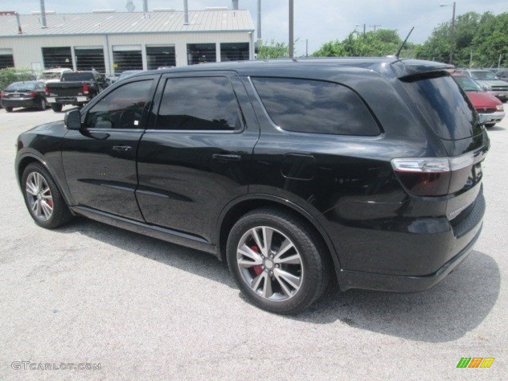 2013 Durango R/T AWD - Brilliant Black Crystal Pearl / Black photo #10