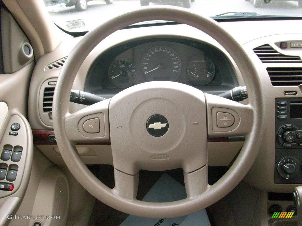 2005 Malibu LS V6 Sedan - Silver Green Metallic / Neutral Beige photo #20