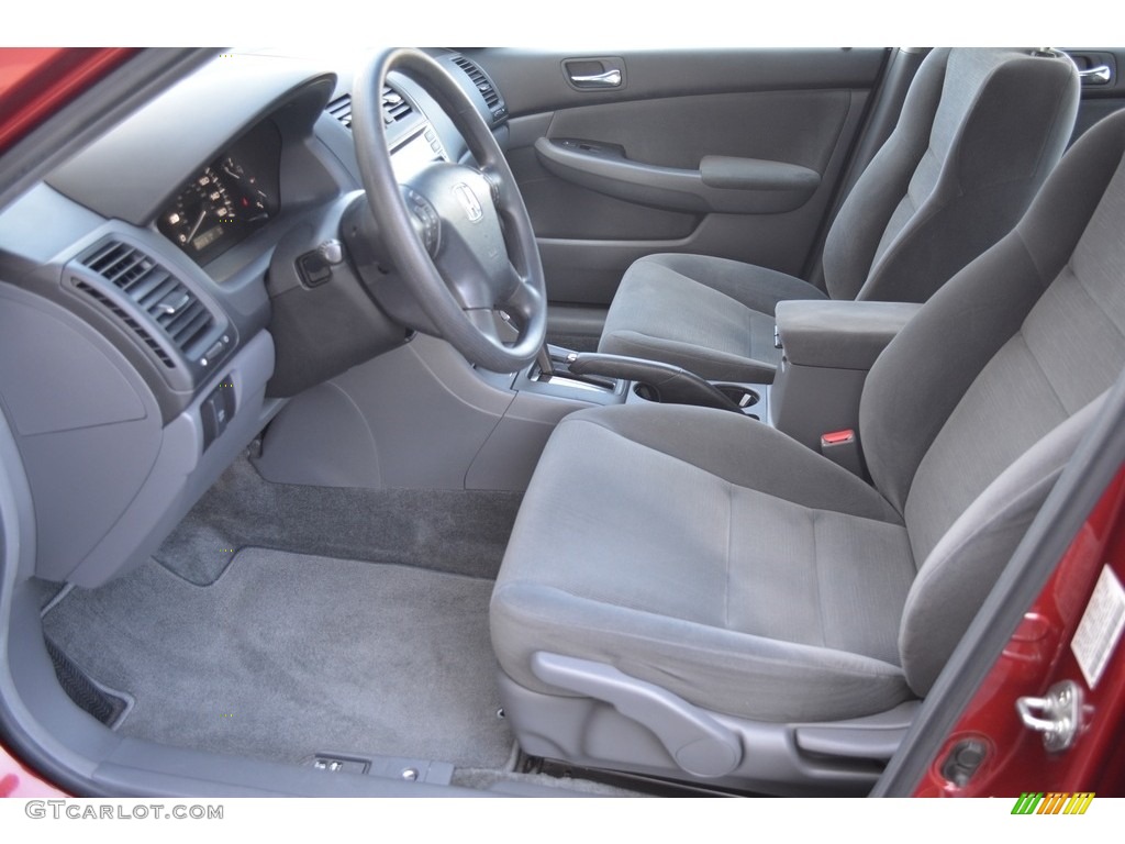 2007 Accord SE V6 Sedan - Moroccan Red Pearl / Gray photo #9