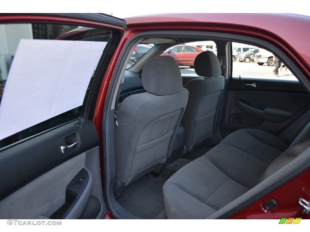 2007 Accord SE V6 Sedan - Moroccan Red Pearl / Gray photo #11