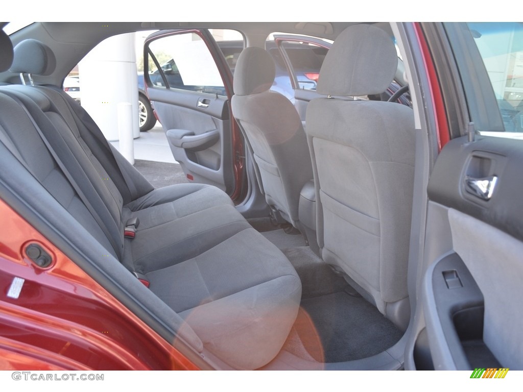2007 Accord SE V6 Sedan - Moroccan Red Pearl / Gray photo #13