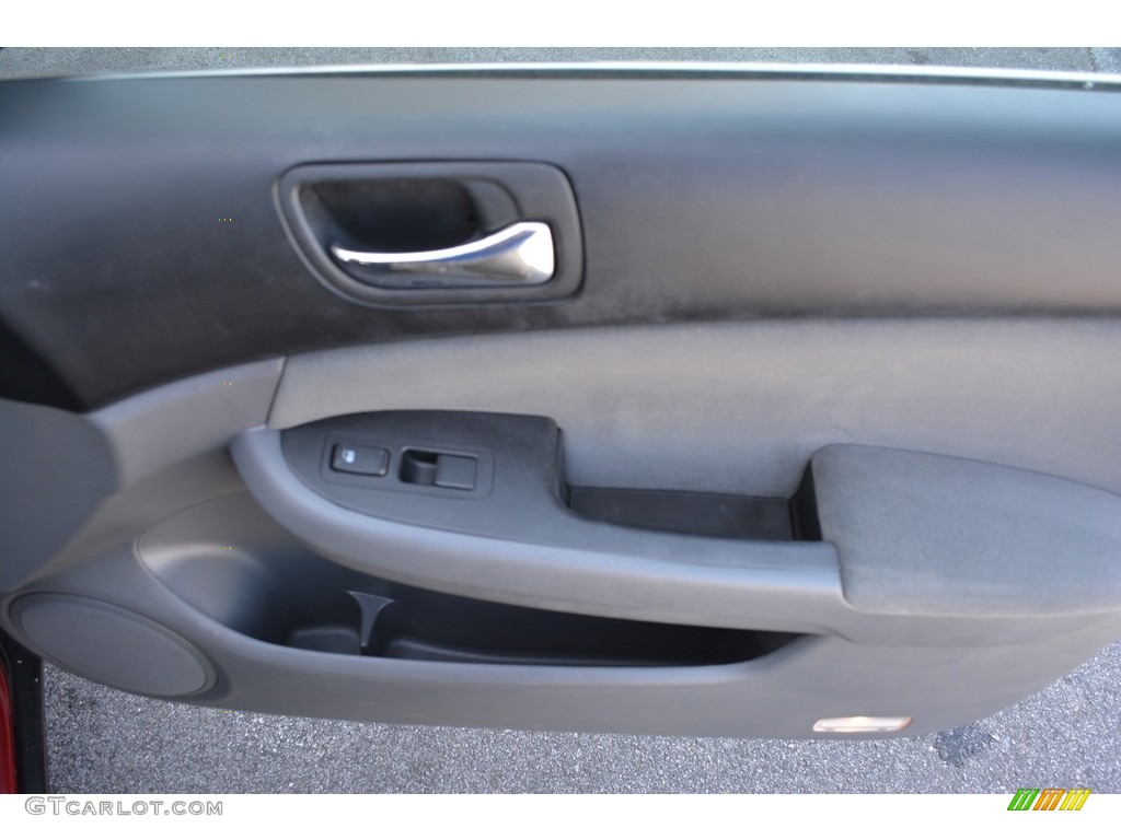 2007 Accord SE V6 Sedan - Moroccan Red Pearl / Gray photo #14