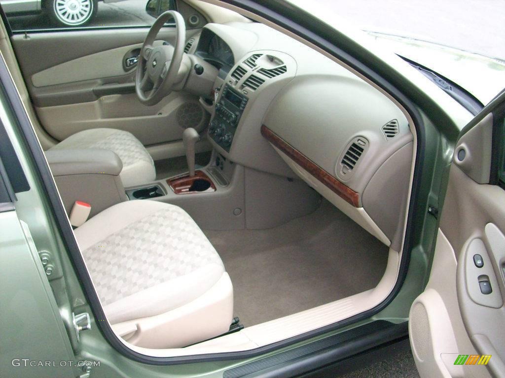 2005 Malibu LS V6 Sedan - Silver Green Metallic / Neutral Beige photo #27