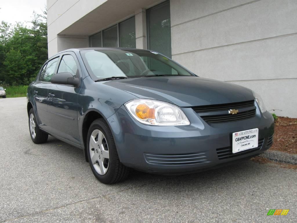 2006 Cobalt LS Sedan - Blue Granite Metallic / Gray photo #1