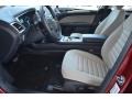 Medium Light Stone Front Seat Photo for 2017 Ford Fusion #113690242