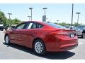 2017 Ruby Red Ford Fusion S  photo #19