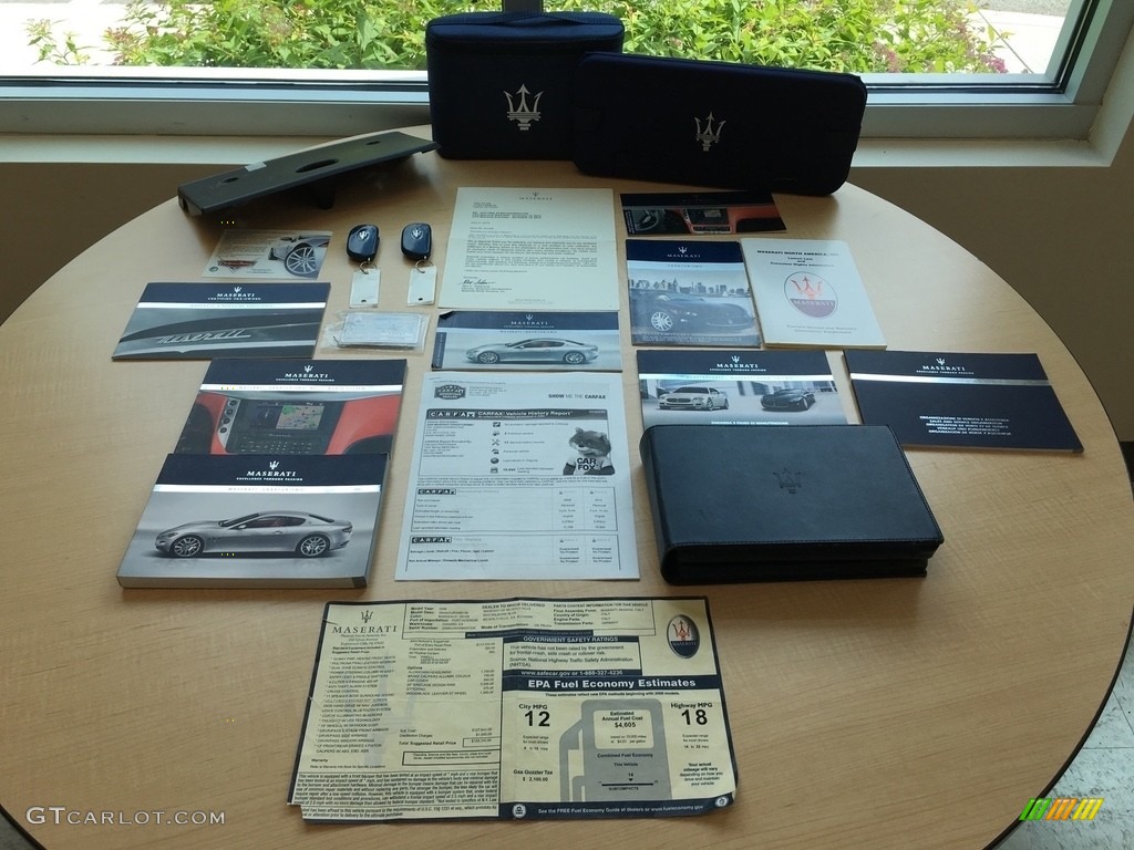 2009 Maserati GranTurismo Standard GranTurismo Model Books/Manuals Photo #113691016