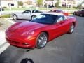 Crystal Red Metallic - Corvette Convertible Photo No. 3