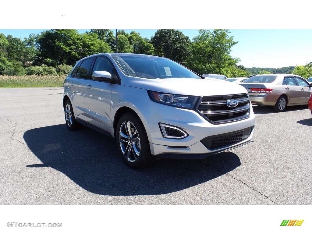 Ingot Silver 2016 Ford Edge Sport AWD Exterior Photo #113693533
