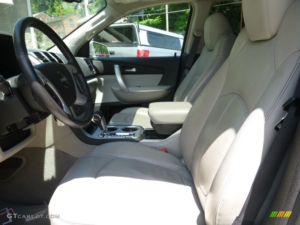 2009 Acadia SLT AWD - Silver Green Metallic / Light Titanium photo #9
