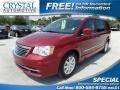 2016 Deep Cherry Red Crystal Pearl Chrysler Town & Country Touring  photo #1