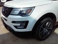 2016 White Platinum Metallic Tri-Coat Ford Explorer Sport 4WD  photo #9