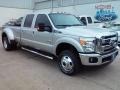 Ingot Silver Metallic - F350 Super Duty Lariat Crew Cab 4x4 DRW Photo No. 1