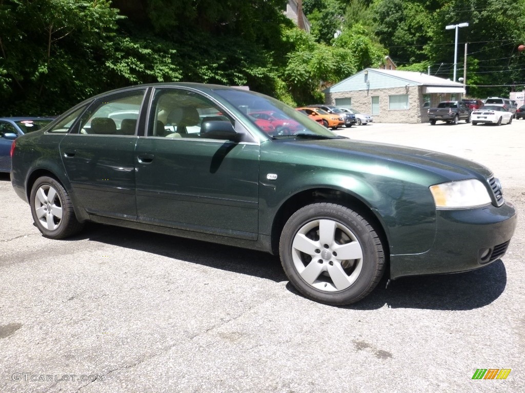 2004 A6 3.0 quattro Sedan - Irish Green Pearl / Beige photo #1