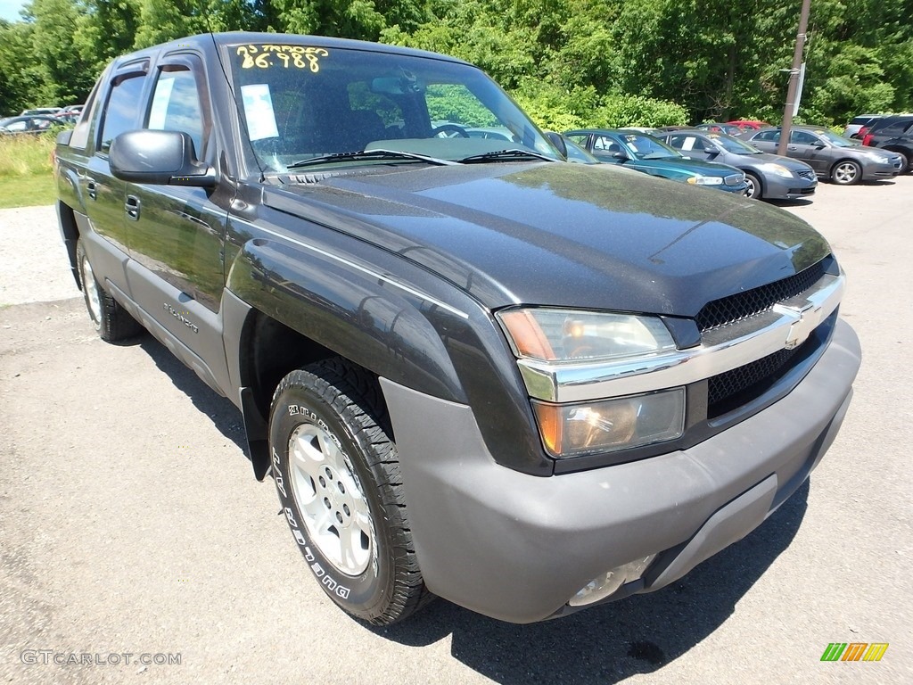 2003 Avalanche 1500 4x4 - Dark Gray Metallic / Dark Charcoal photo #5