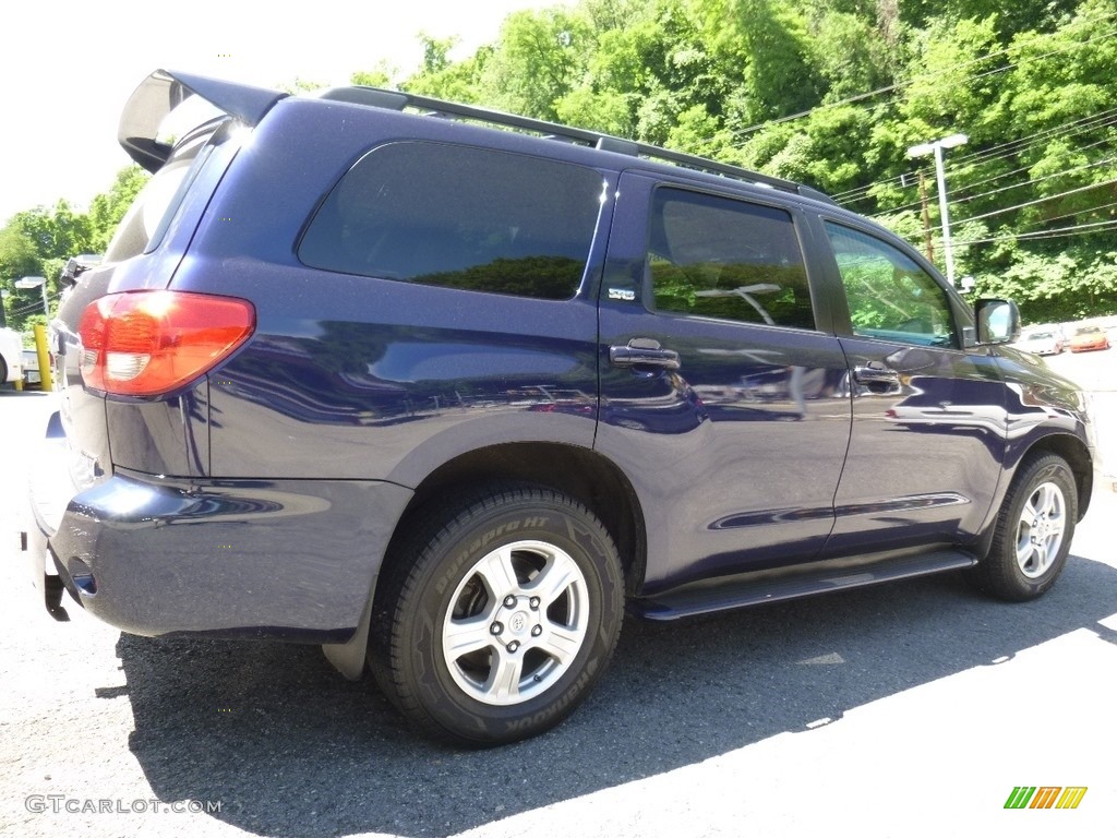 2008 Sequoia SR5 - Nautical Blue Metallic / Sand Beige photo #3