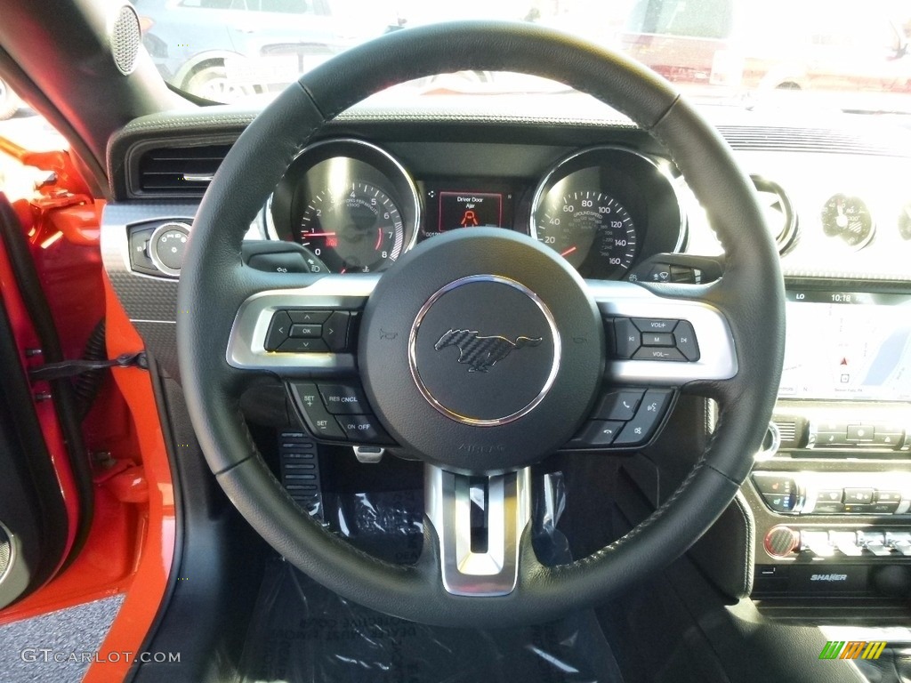 2016 Mustang GT Premium Coupe - Competition Orange / Ebony photo #16