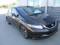 Kona Coffee Metallic - Civic EX Sedan Photo No. 5