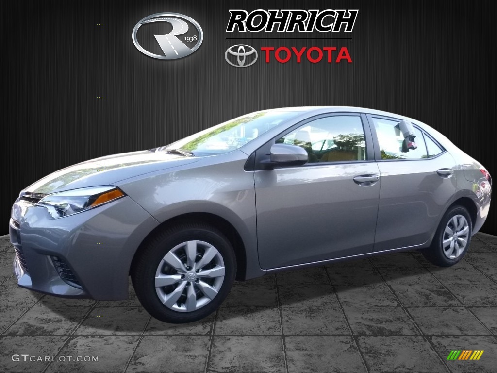 2016 Corolla LE - Brown Sugar Metallic / Amber photo #3