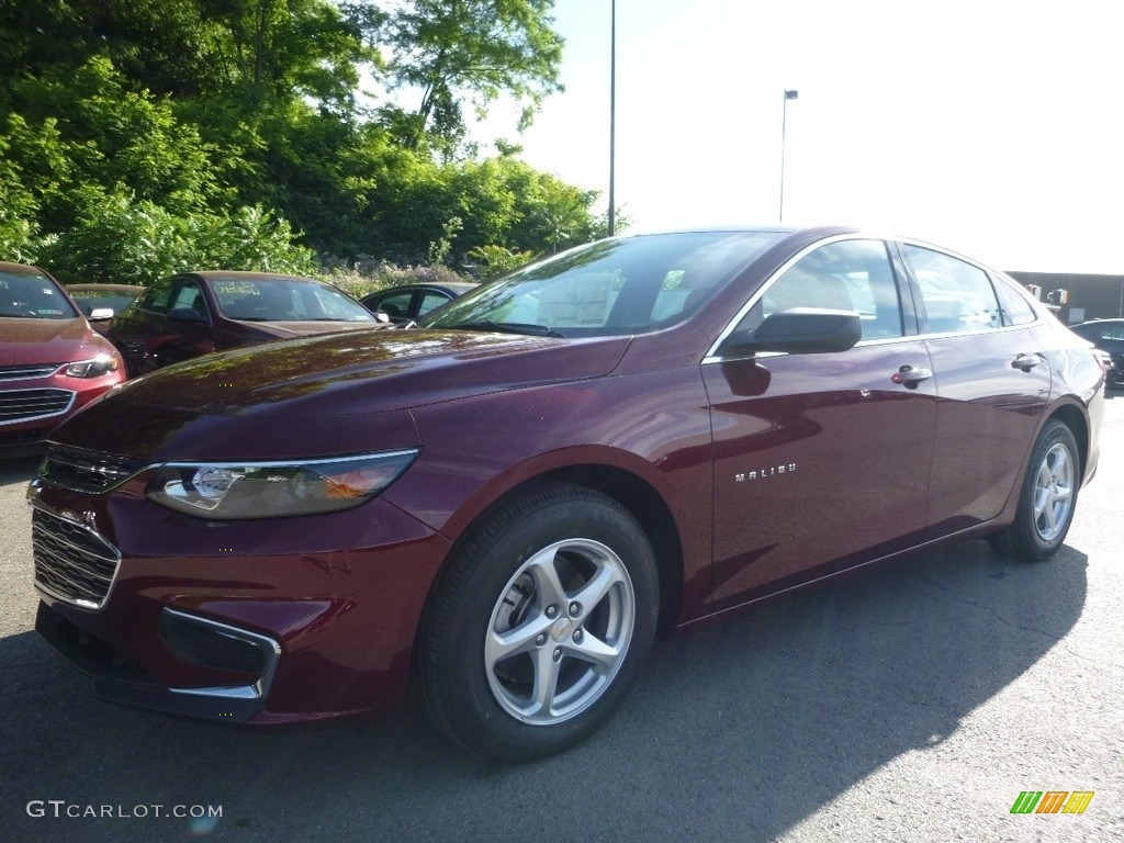 2016 Malibu LS - Butte Red Metallic / Dark Atmosphere/Medium Ash Gray photo #1