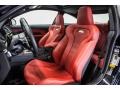 Sakhir Orange/Black 2015 BMW M4 Coupe Interior Color