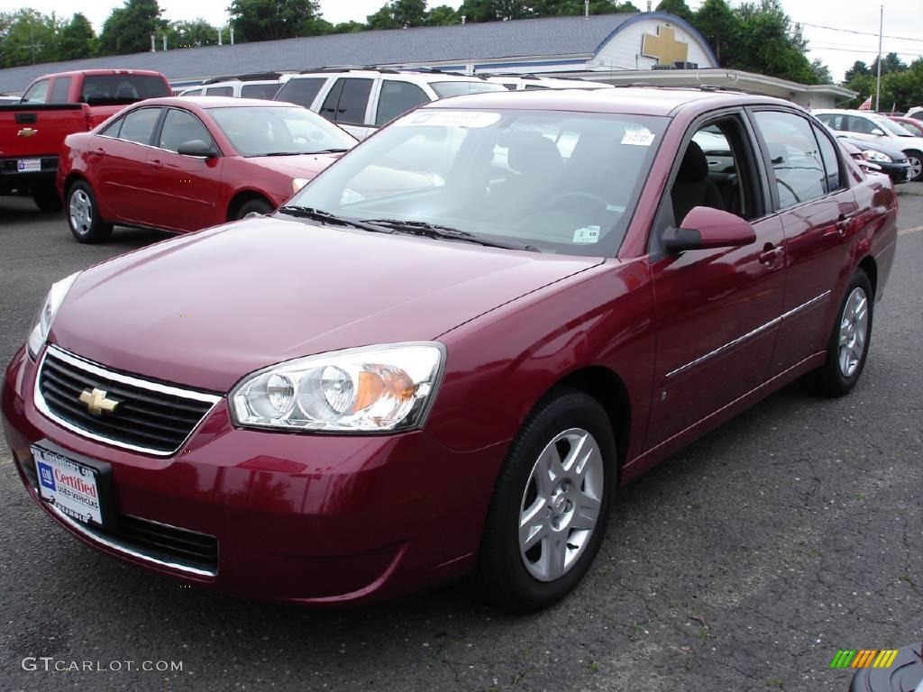 2006 Malibu LT V6 Sedan - Sport Red Metallic / Ebony Black photo #1
