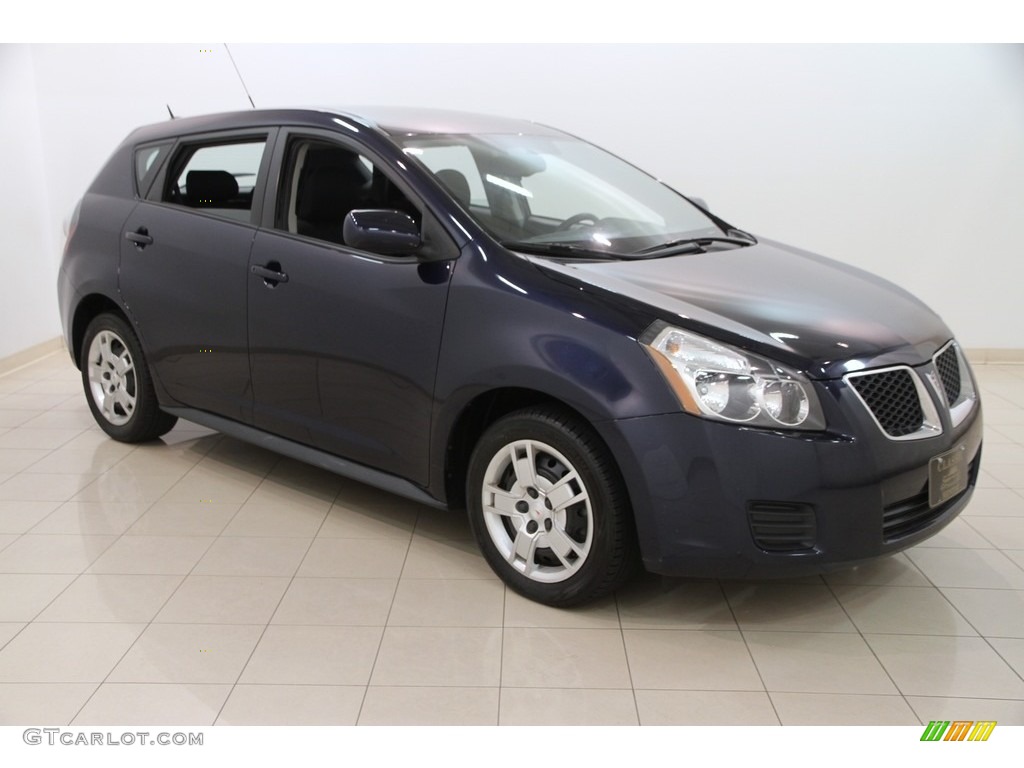 2009 Vibe 2.4 - Navy Blue Metallic / Ebony photo #1