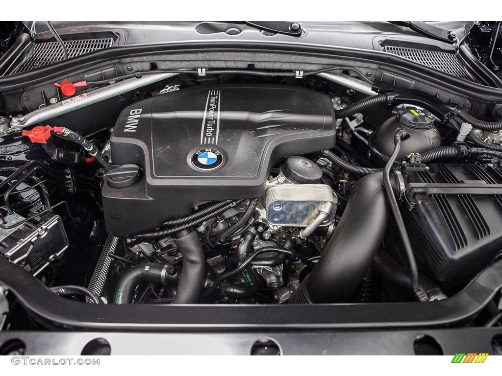 2017 BMW X3 xDrive28i 2.0 Liter TwinPower Turbocharged DI DOHC 16-Valve VVT 4 Cylinder Engine Photo #113703457