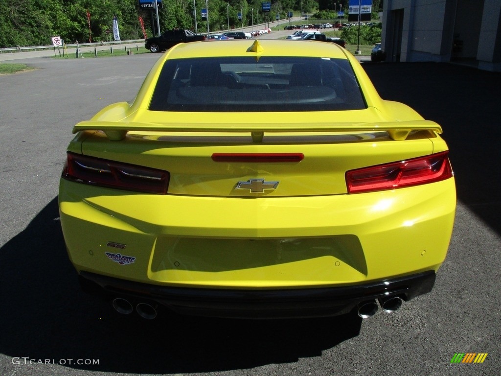 2016 Camaro SS Coupe - Bright Yellow / Jet Black photo #5