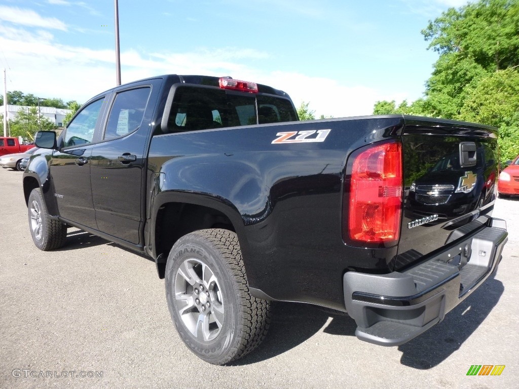 2016 Colorado Z71 Crew Cab 4x4 - Black / Jet Black photo #7