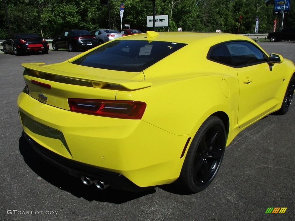 2016 Camaro SS Coupe - Bright Yellow / Jet Black photo #6