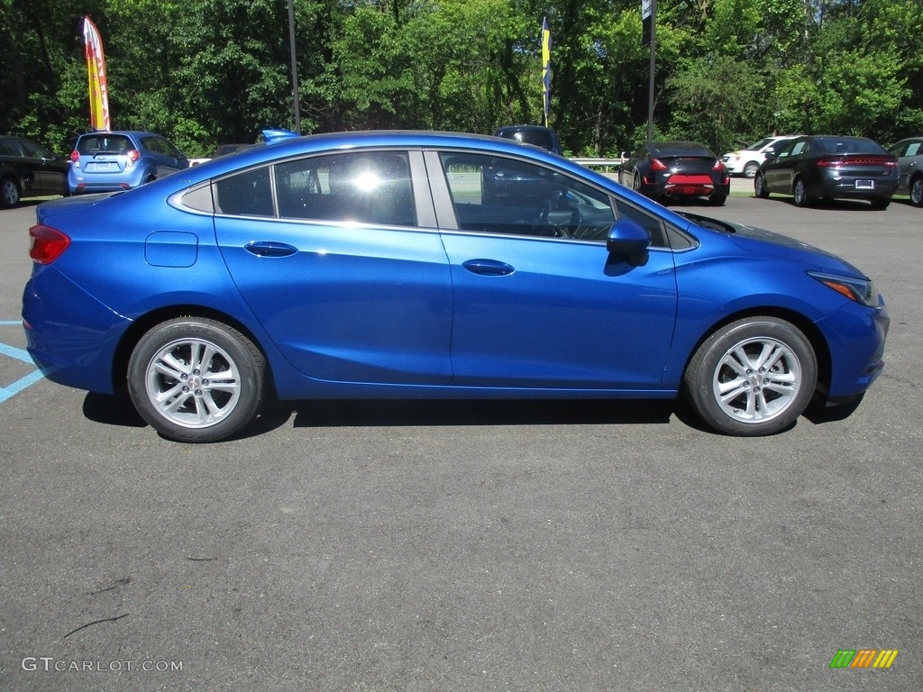 2016 Cruze LT Sedan - Kinetic Blue Metallic / Jet Black photo #7