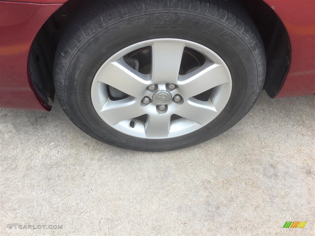 2006 Corolla LE - Impulse Red Pearl / Beige photo #5