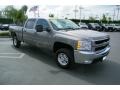 Graystone Metallic - Silverado 2500HD LT Crew Cab Photo No. 4