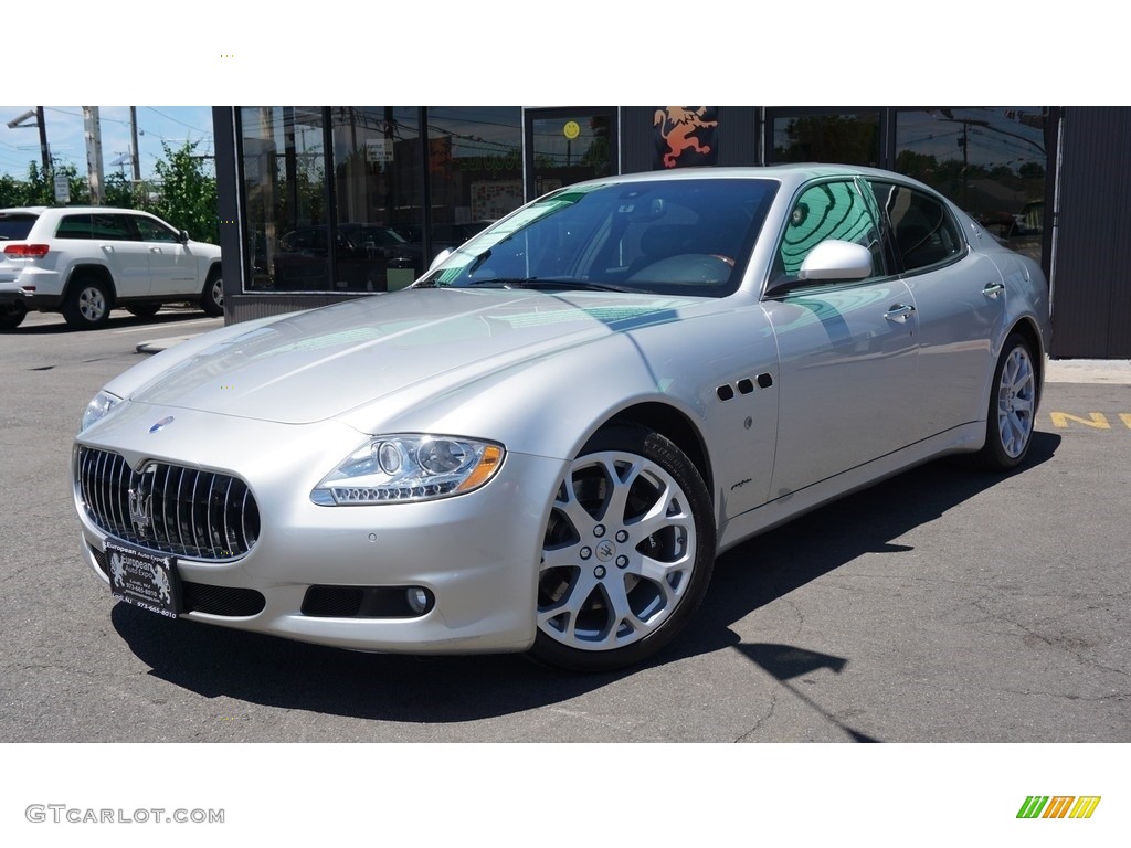 2009 Quattroporte S - Grigio Alfieri (Grey) / Nero photo #1