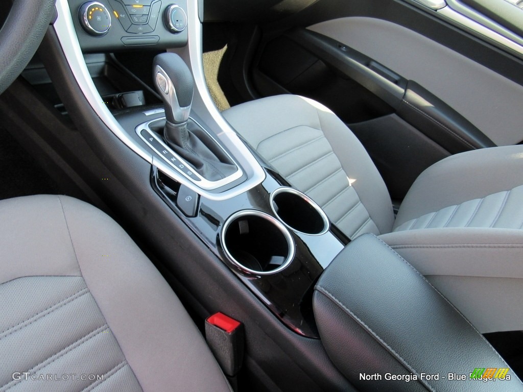 2013 Fusion S - Ingot Silver Metallic / Earth Gray photo #25