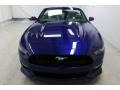 2016 Deep Impact Blue Metallic Ford Mustang GT Premium Convertible  photo #2