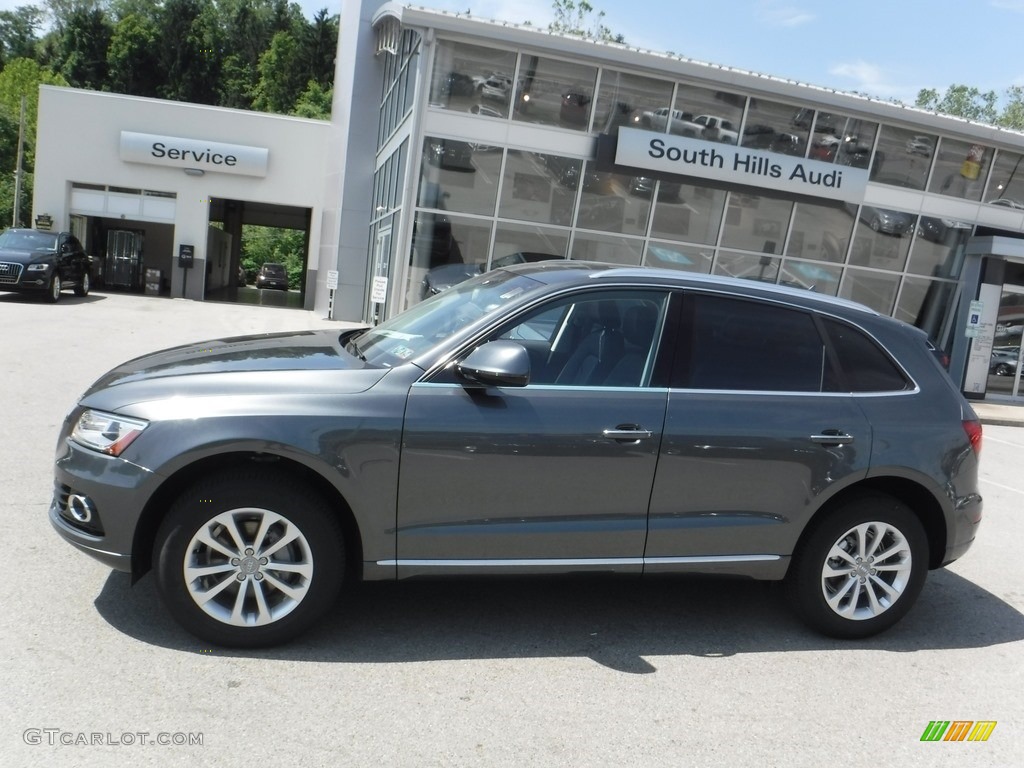 2016 Q5 2.0 TFSI Premium quattro - Daytona Gray Pearl / Black photo #2