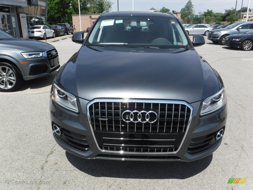 2016 Q5 2.0 TFSI Premium quattro - Daytona Gray Pearl / Black photo #6