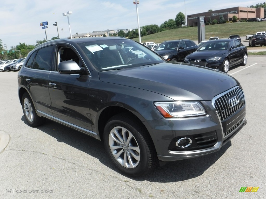 2016 Q5 2.0 TFSI Premium quattro - Daytona Gray Pearl / Black photo #8